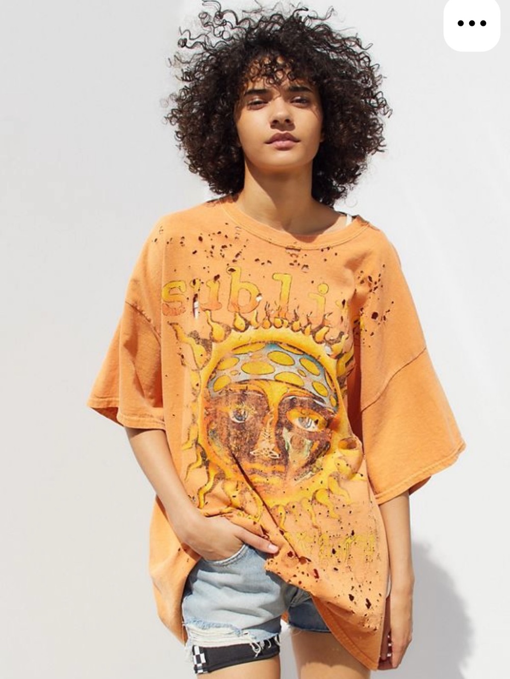NWT  Urban Outfitters oversized shirt/dress size S/M